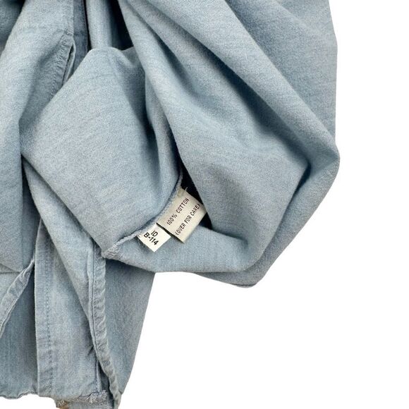 Vintage Susan Bristol Embroidered Southwestern Button Down Shirt Size 10 - Picture 4 of 4